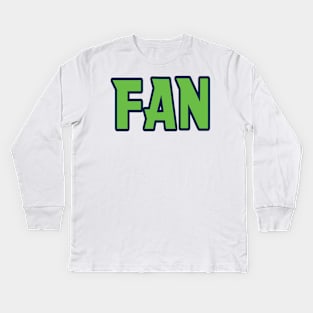 Seattle LYFE Football SUPER FAN!!! Kids Long Sleeve T-Shirt